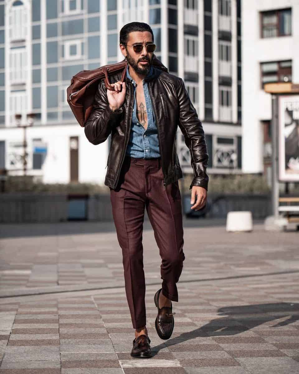 Dapper Leather Jacket Styles -luigi_lauro