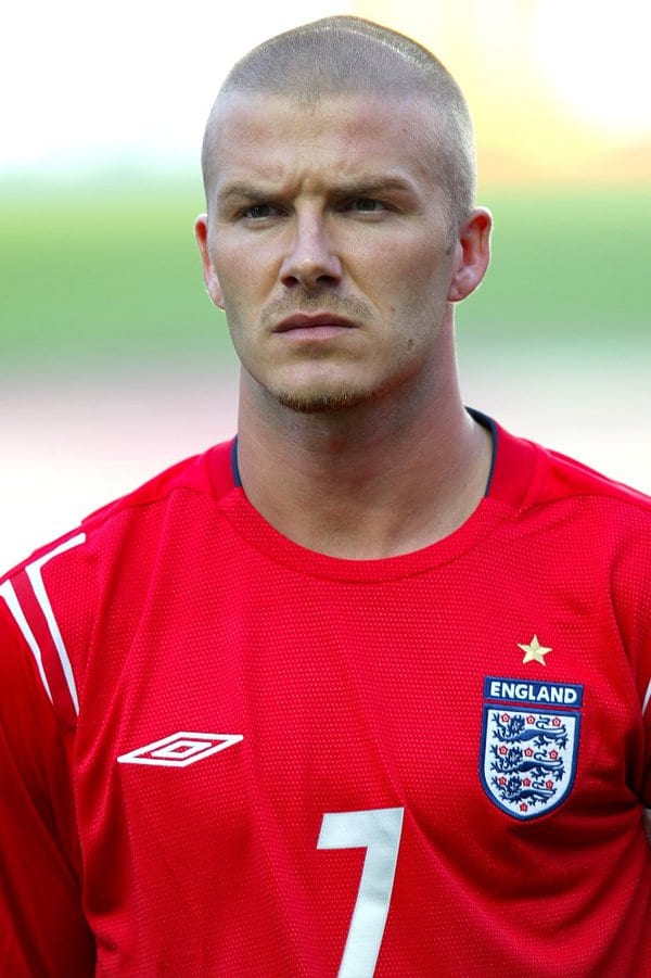 David Beckham Buzz Cut