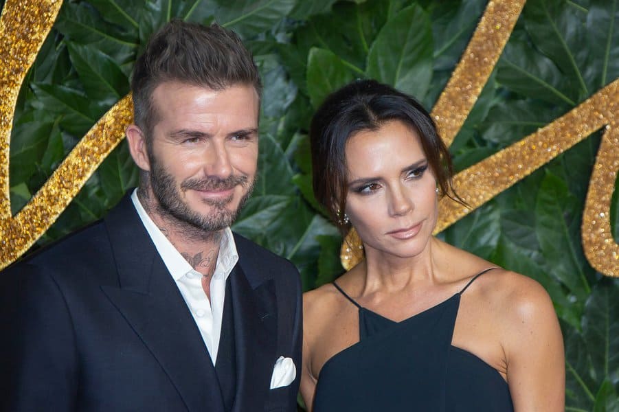 David Beckham and Victoria Beckham