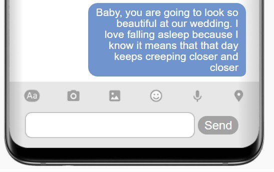 Deep Goodnight Text For A Fiance