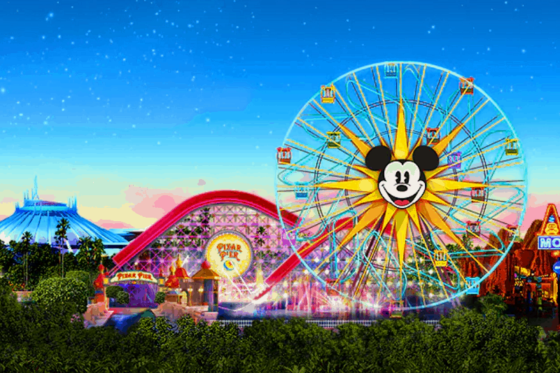 Disneyland Park in Anaheim, California