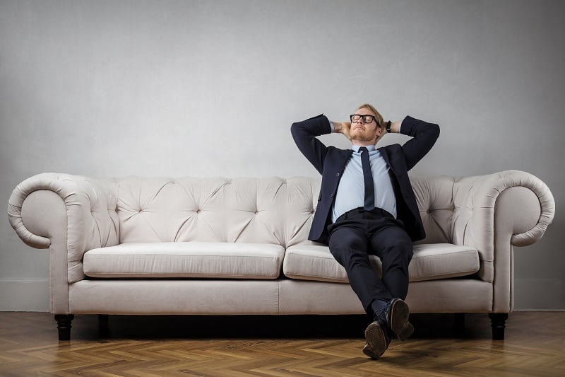 Don’t become a fat cat - Successful businessman