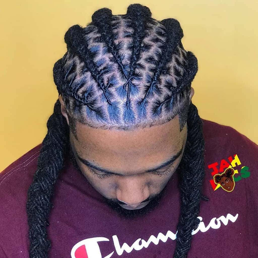 Dreadstyle Retwist Loc Bun