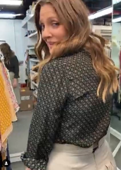 Drew Barrymore Wardrobe Malfunction