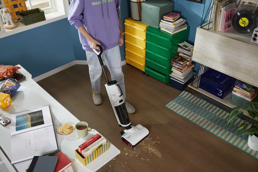 Roborock Dyad Pro Combo - in Use