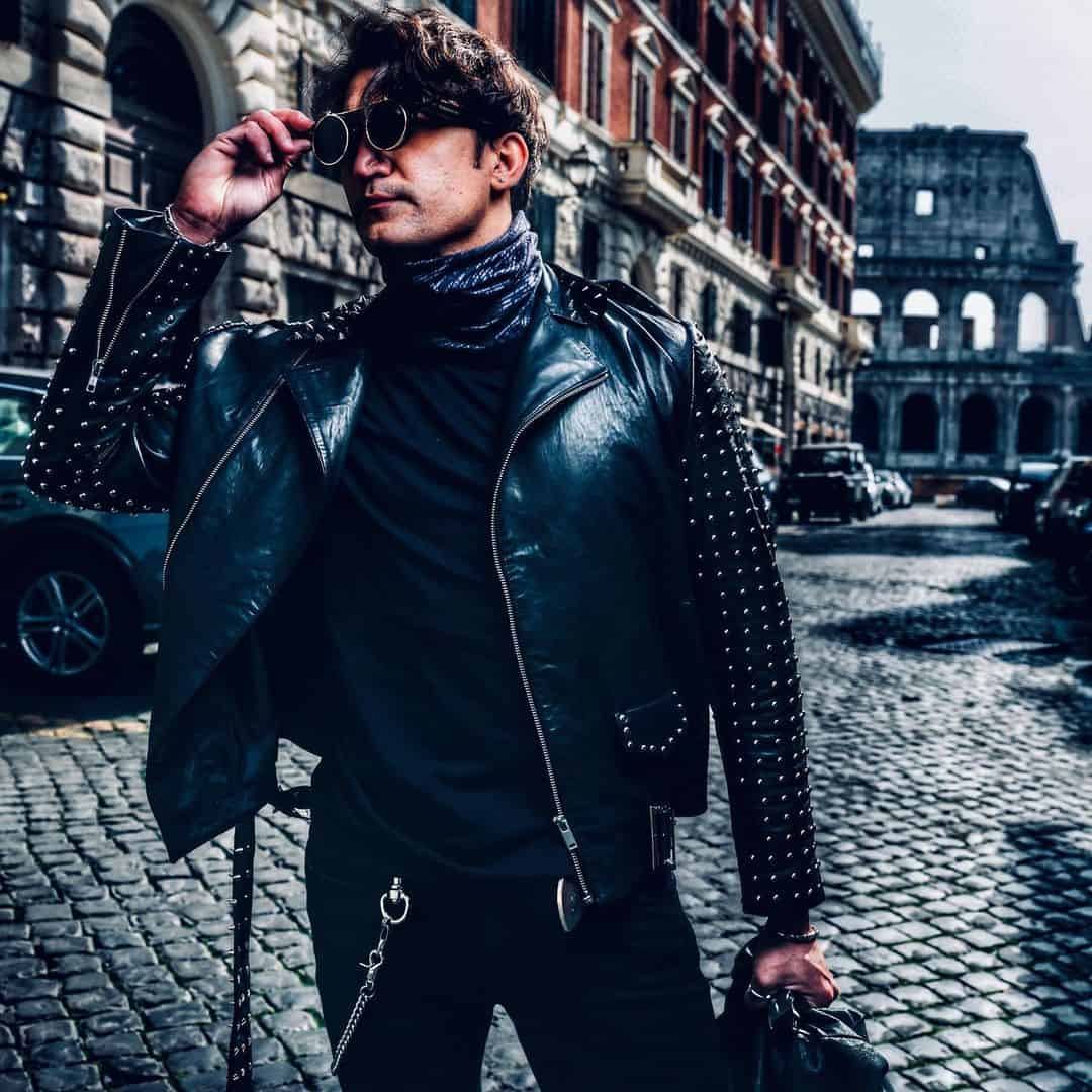 Embelish Leather Jacket Styles -tanniedo