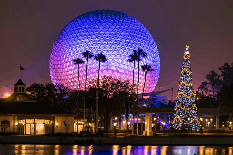 Epcot Theme Park in Lake Buena Vista, FL