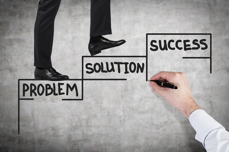 Every problem solved will eventually be replaced by a much larger one - Successful businessman