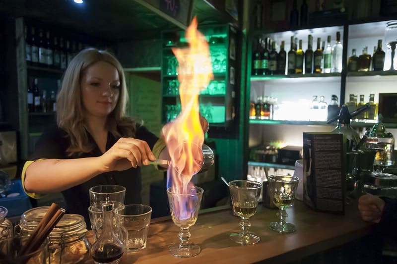 Flaming-Absinthe