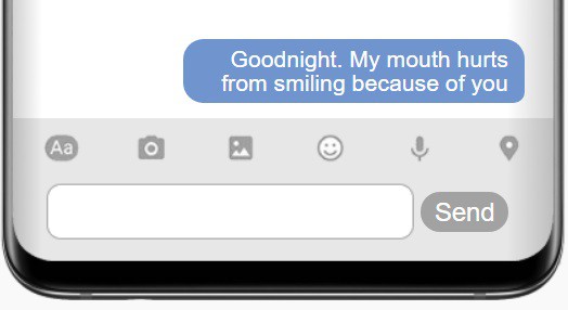 Flirty Goodnight Text For Her