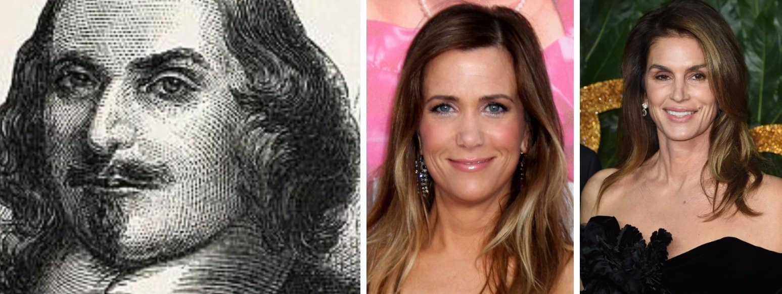 Francis Cooke and Kristen Wiig and Cindy Crawford