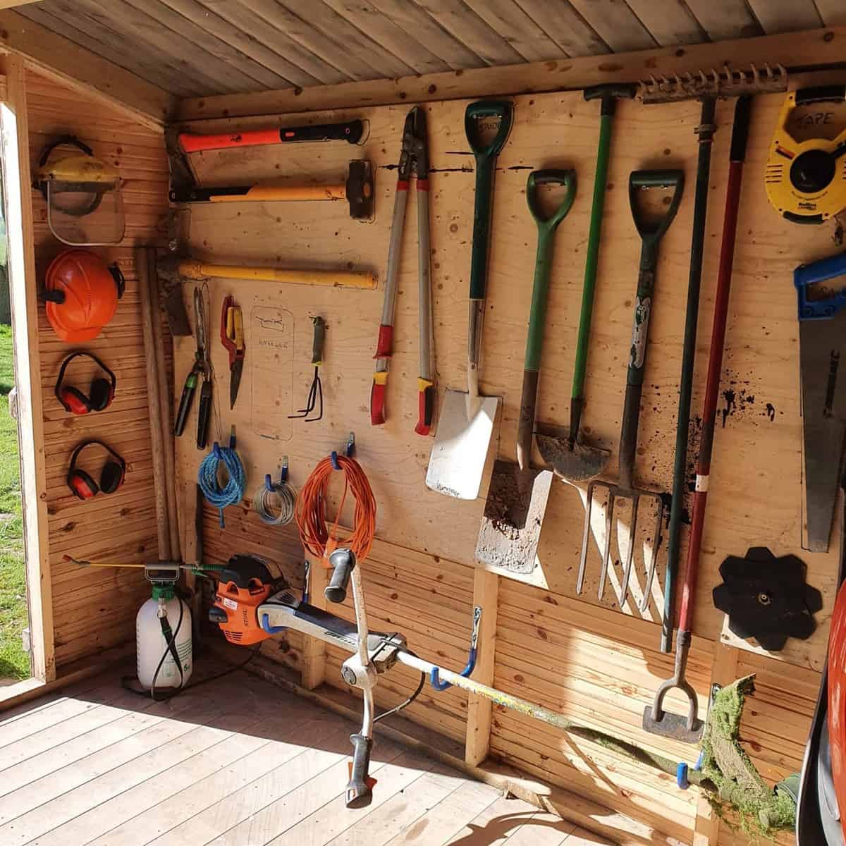 Garage Tool Storage Ideas -sortedbychelsea