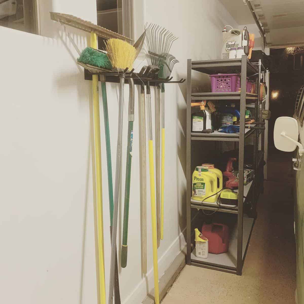 Garage Tool Storage Ideas -uniquelyannaca