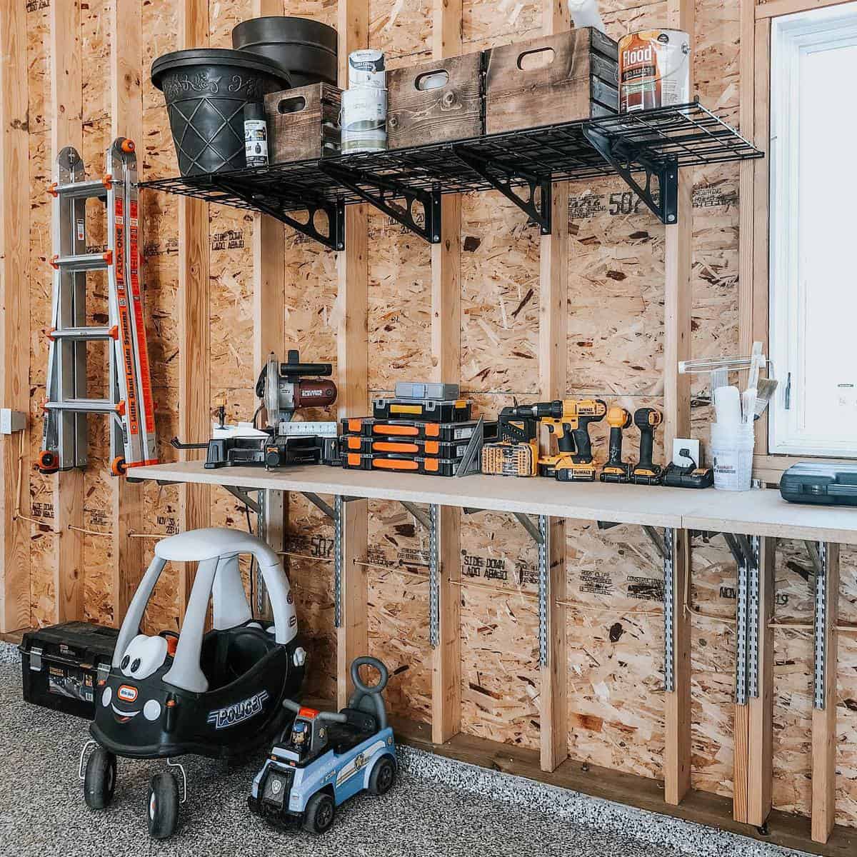 Garage Tool Storage Ideas -visionsfrommyfrontporch