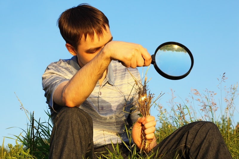 Glass-Lens-Fire-Starting-Method