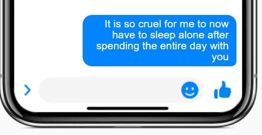 Goodnight Text For A Girlfriend