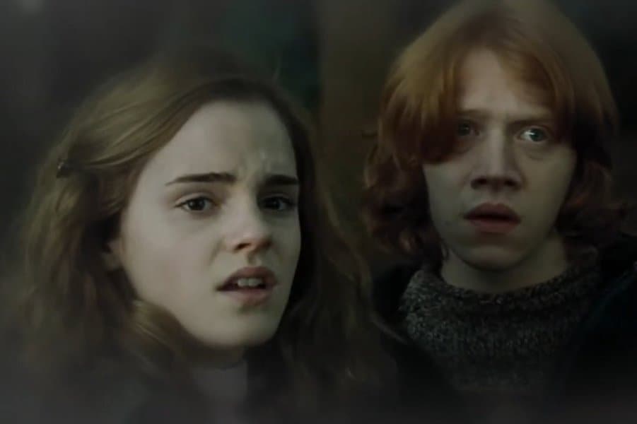 Hermione Granger and Ron Weasley
