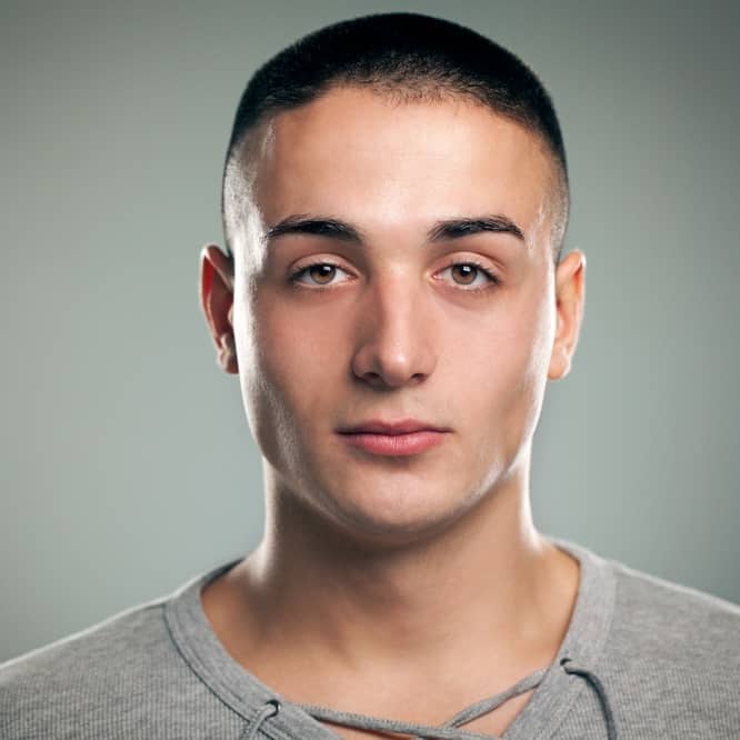 High And Tight Haircut For Balding Men