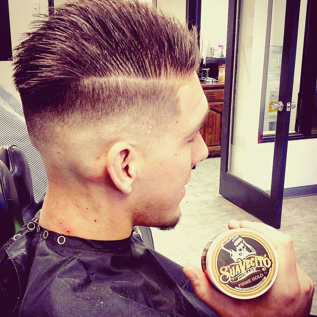 Bryce Harper’s blonde highlighted hair spikes