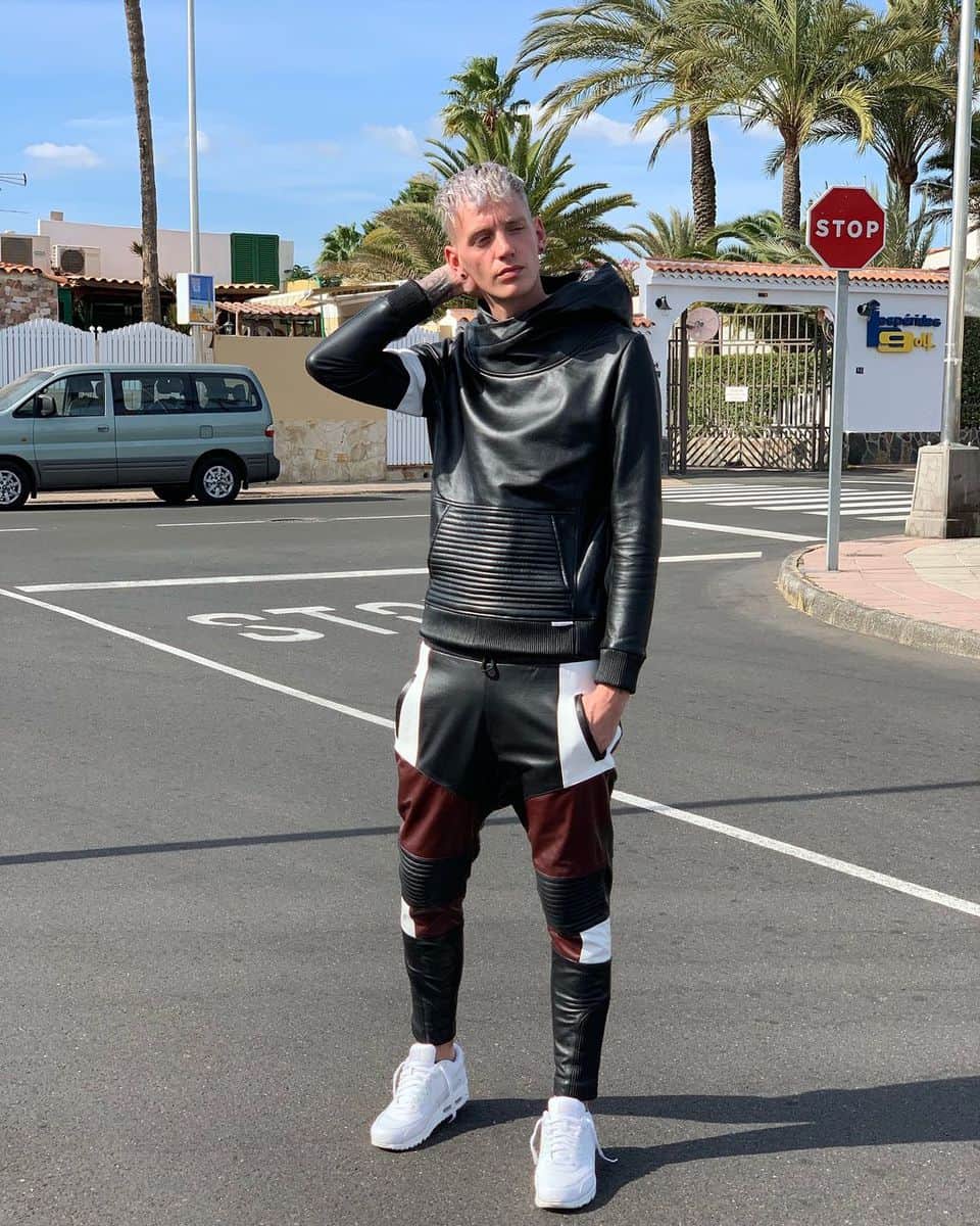 Hoodie Leather Jacket Styles -mr_riegillio