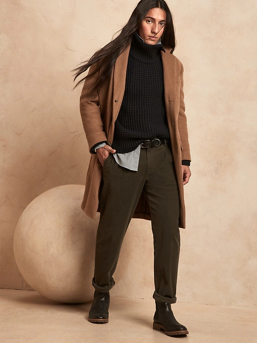 Coat How To Wear A Turtleneck 1