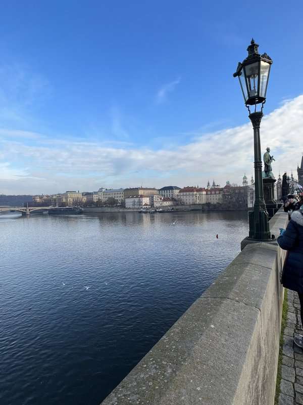 Vltava River from Charles Bridge