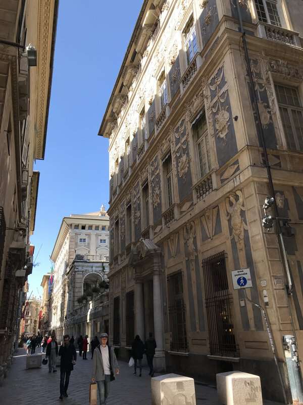 The Medieval Streets of Genoa