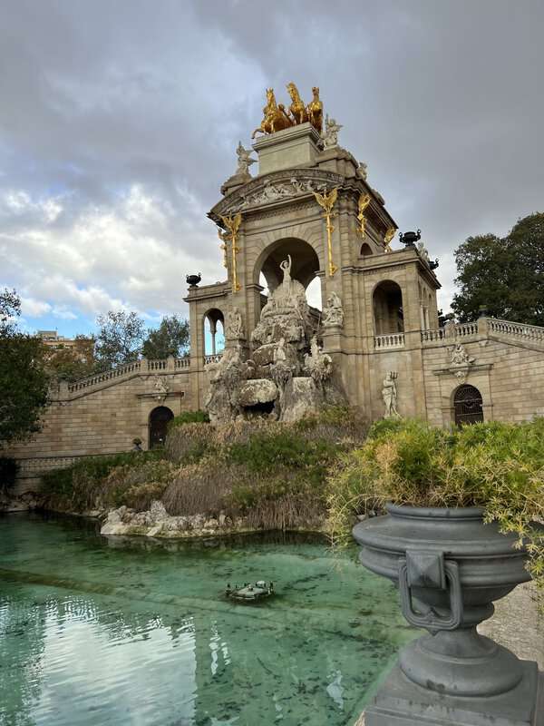 Gaudí’s Fountain at Parc de la Ciutadella