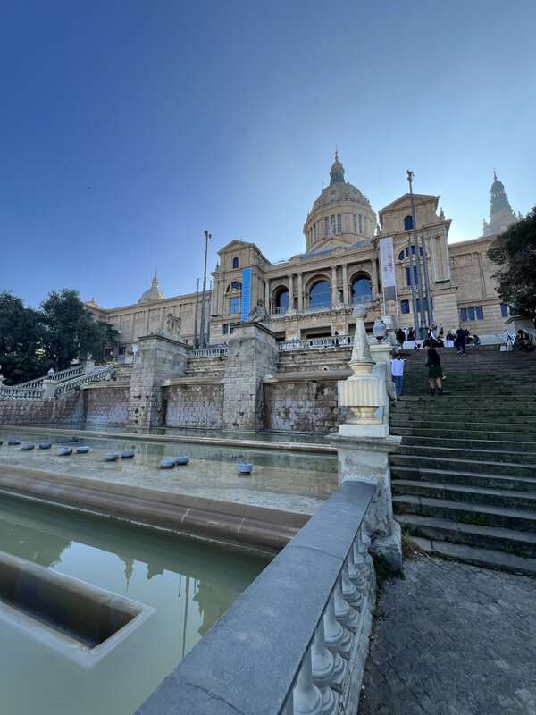 Museu Nacional d'Art de Catalunya on  Montjuïc Hill