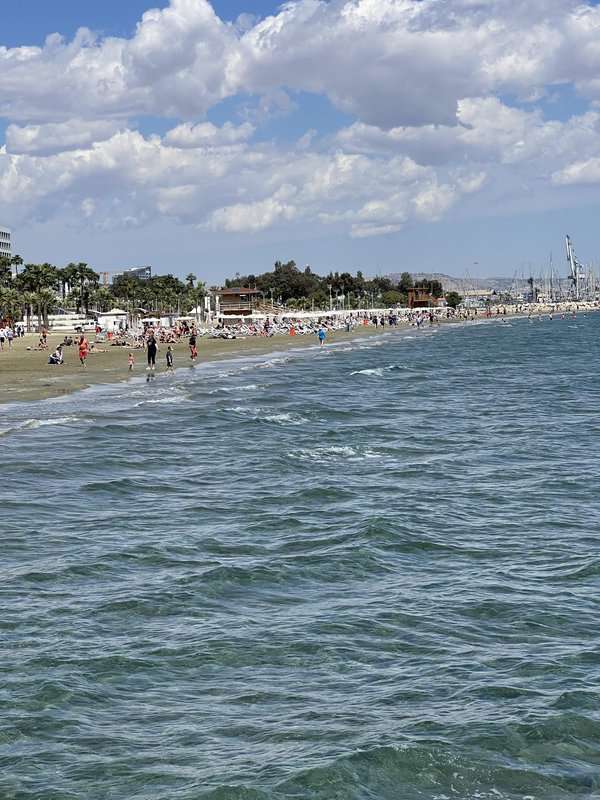 Larnaca beach