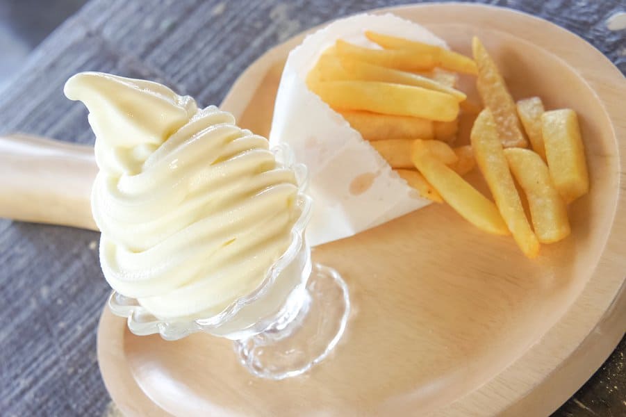 Ice Cream and French Fries