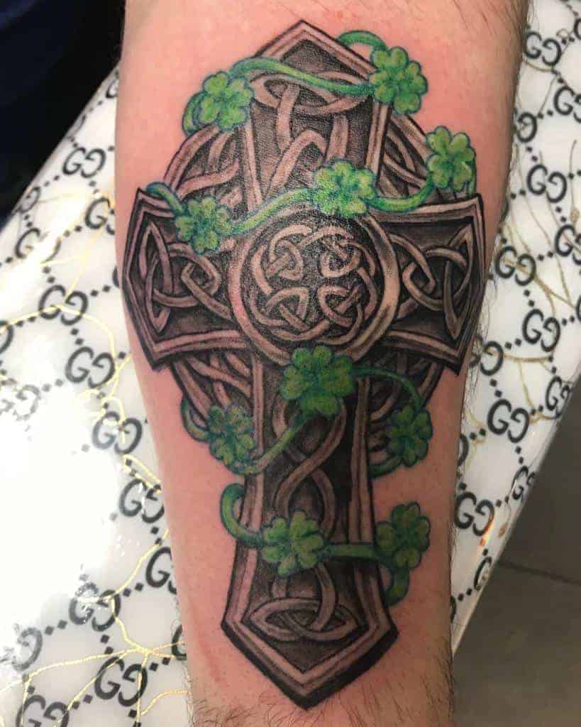 Irish Cross Tattoo