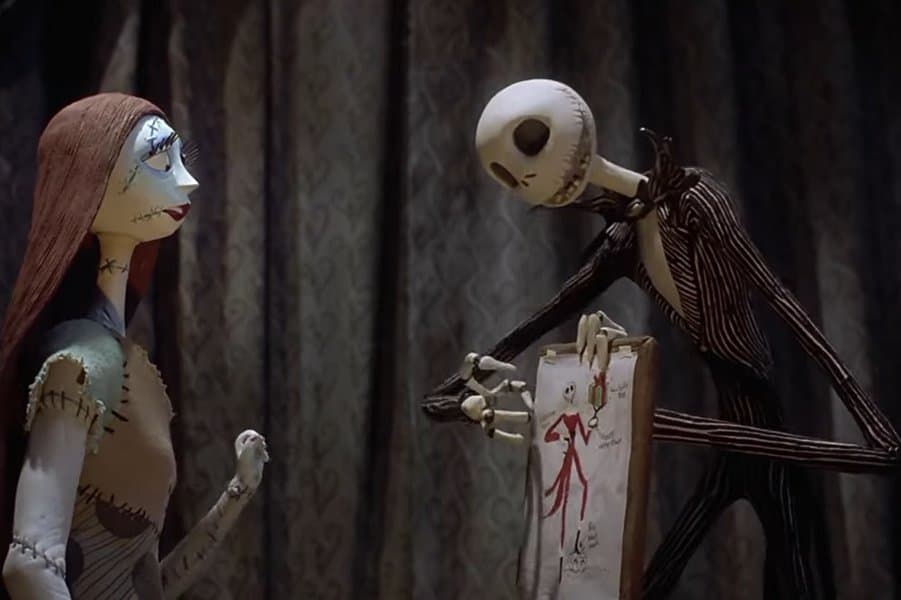 Jack Skellington and Sally