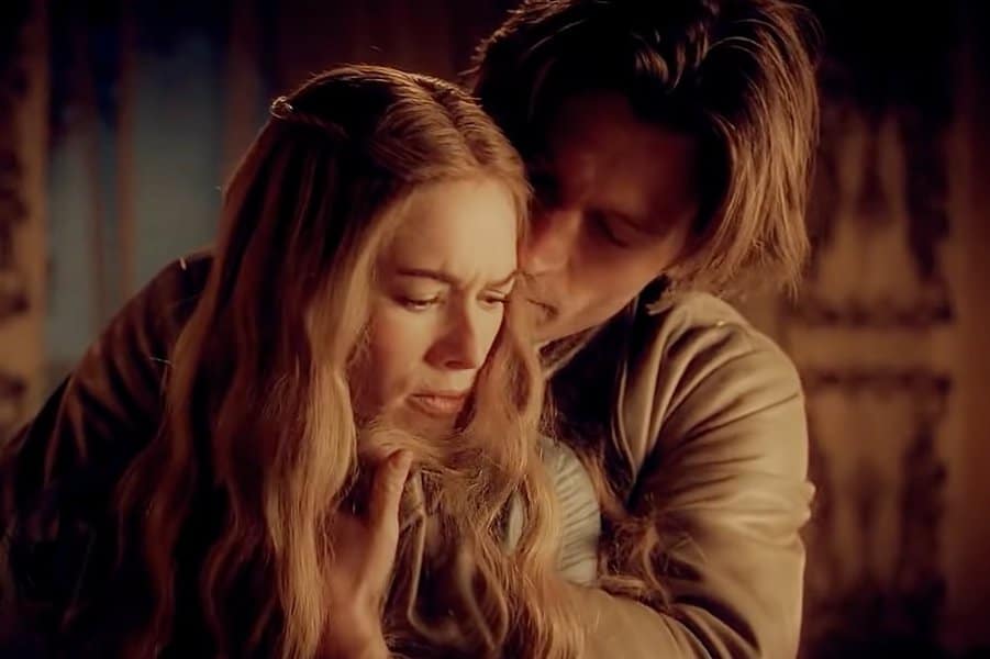 Jamie Lannister and Cersei Lannister