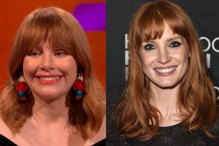 Jessica Chastain and Bryce Dallas Howard