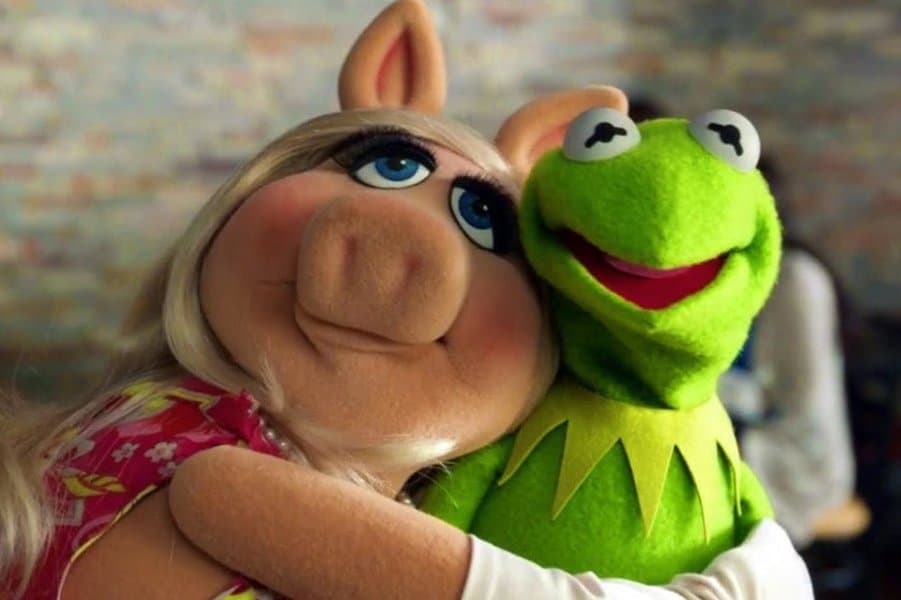 Kermit the Frog and Miss Piggy