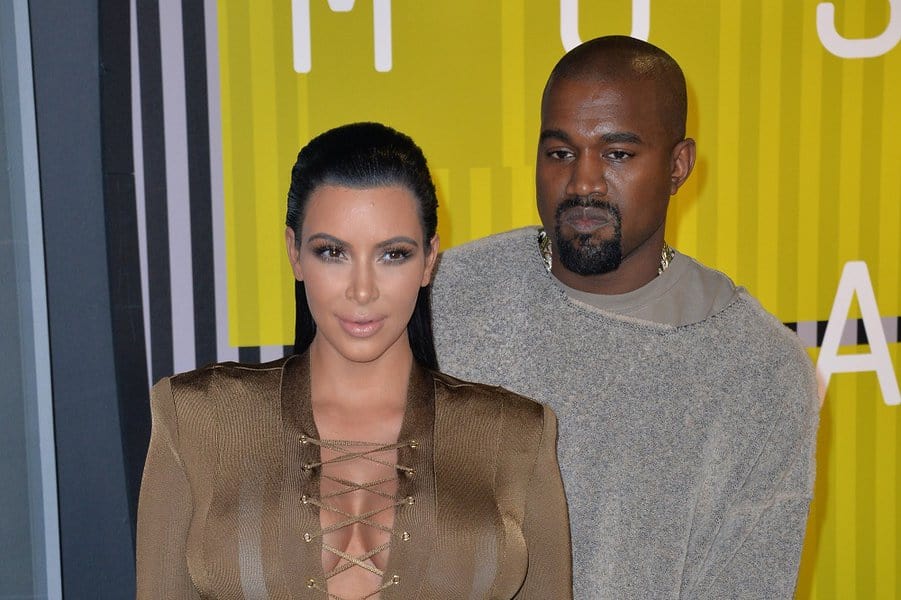 Kim Kardashian and Kanye West