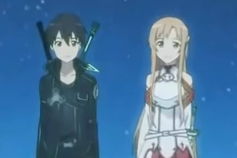 Kirigaya "Kirito" Kazuto and Asuna Yuuki