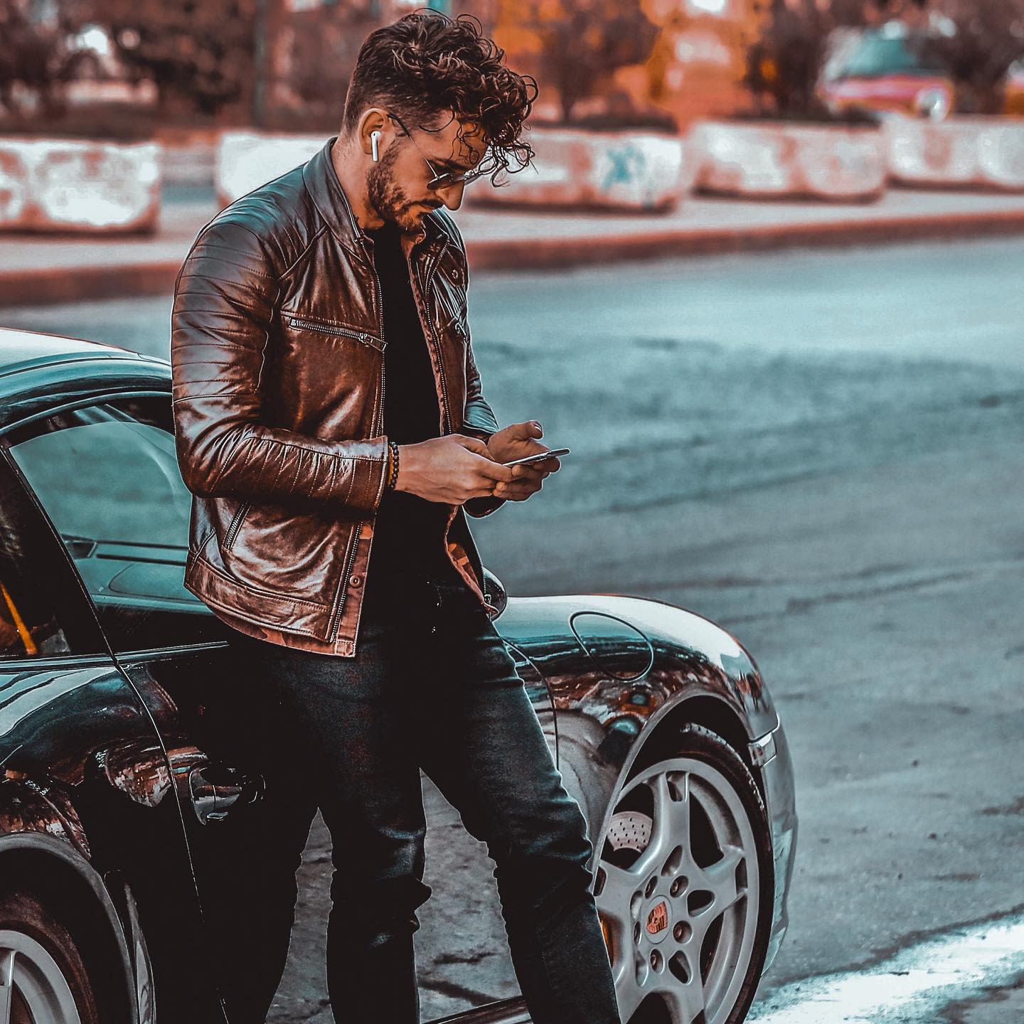 Brown Leather Jacket Styles -nikosmagos