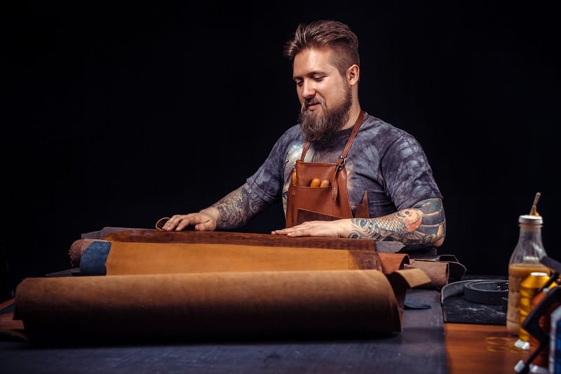 Leatherworking-Hobbies-For-Men