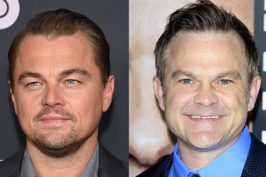 Leonardo DiCaprio and Brett Baker