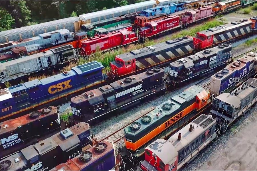 Locomotive Graveyard