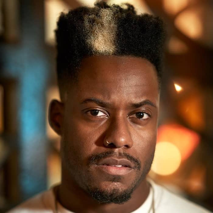 Man With Blond Highlights