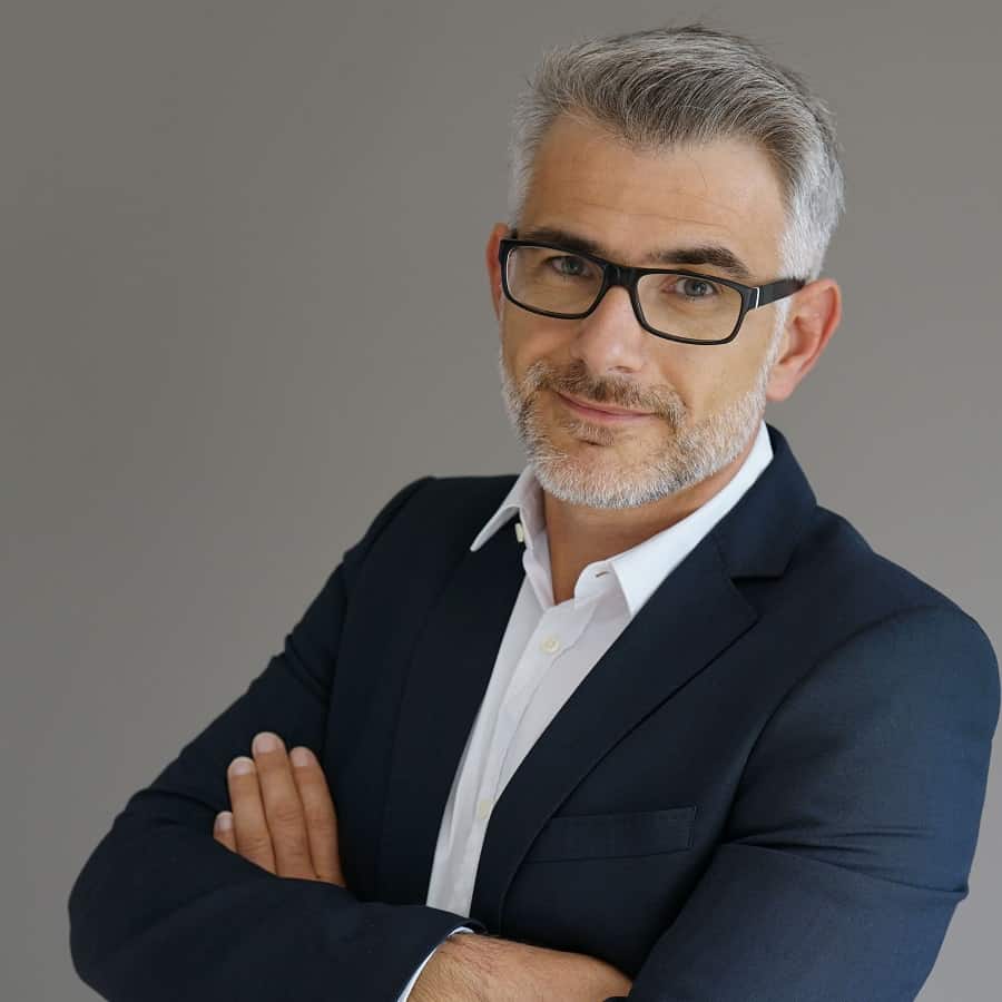 Man With Ivy League Haircut