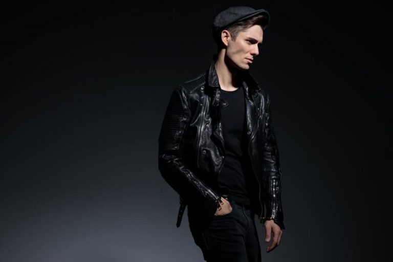 Man In Leather Jacket