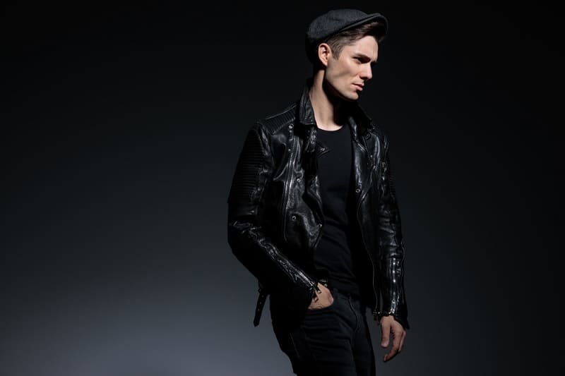 Man In Leather Jacket