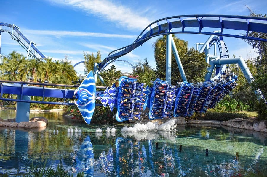 Manta at SeaWorld Orlando, Florida