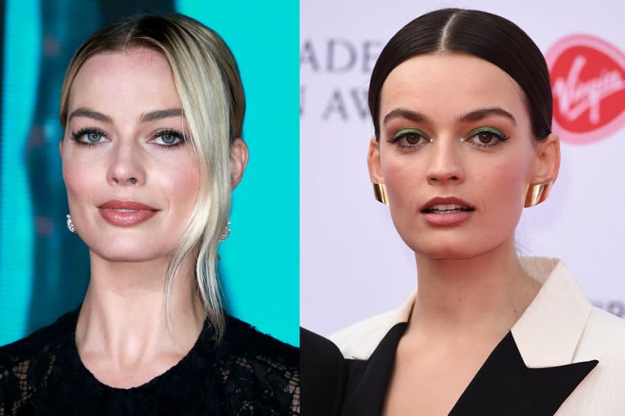 Margot Robbie and Emma Mackey