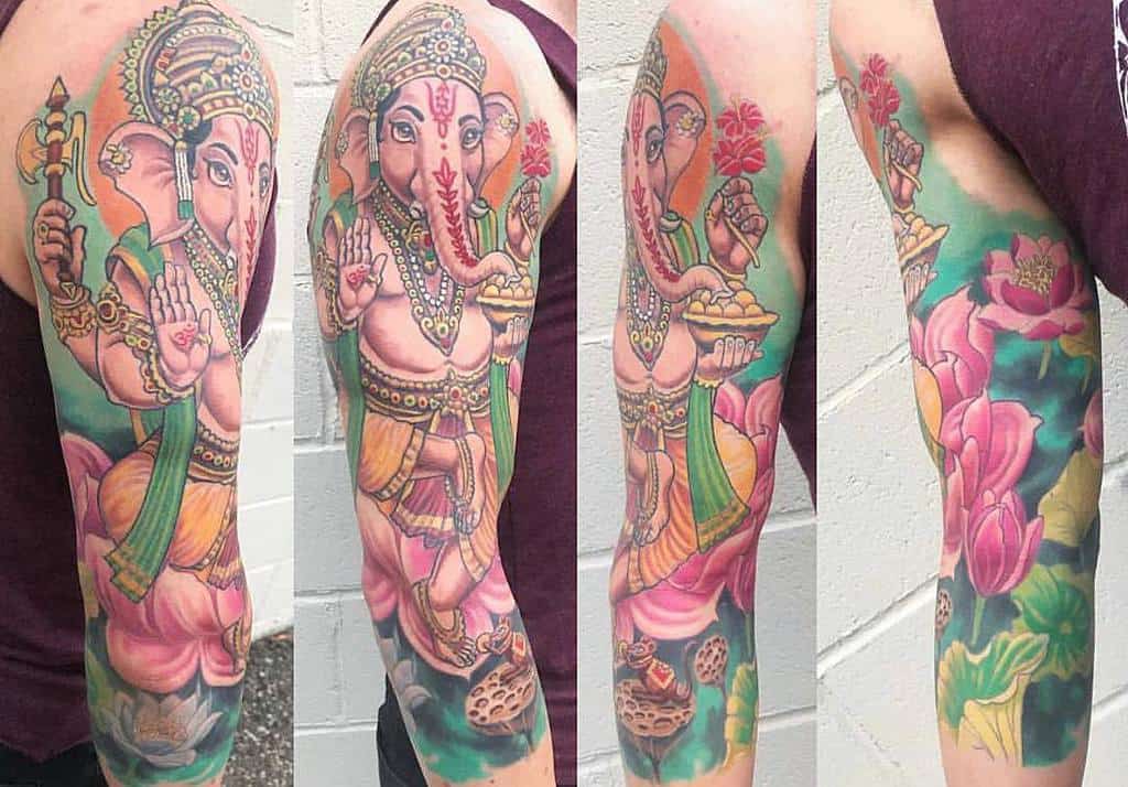 Men 34 sleeve tattoo 24garrettgoldtattoos