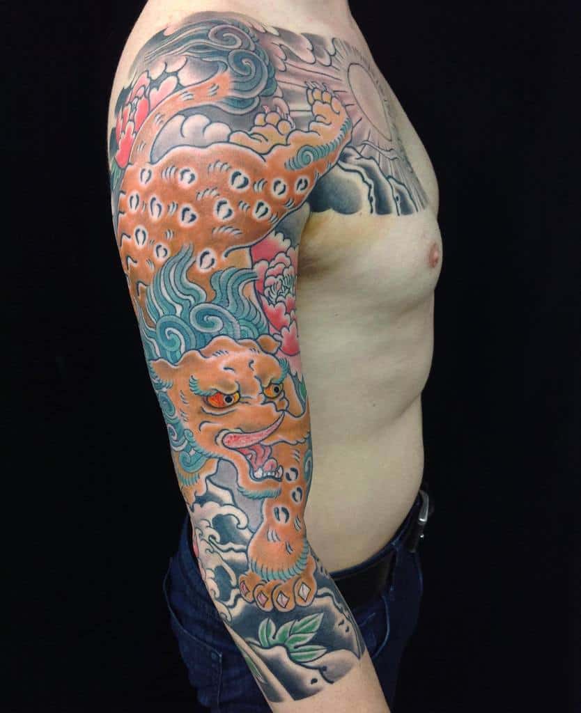 Men 34 sleeve tattoo bryankachel
